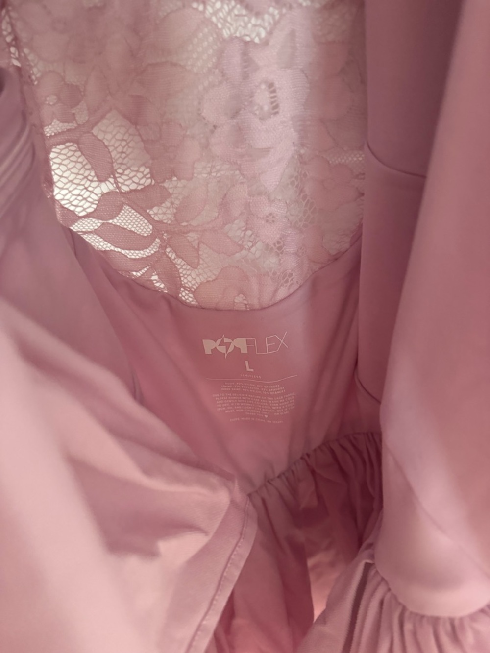 POPFLEX Mandarin Collar Festival Dress - Bon Bon Pink - Picture 11 of 12